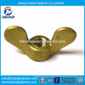 China Supplier In Stock DIN315 Brass Wing Nut/Butterfly Wing Nut